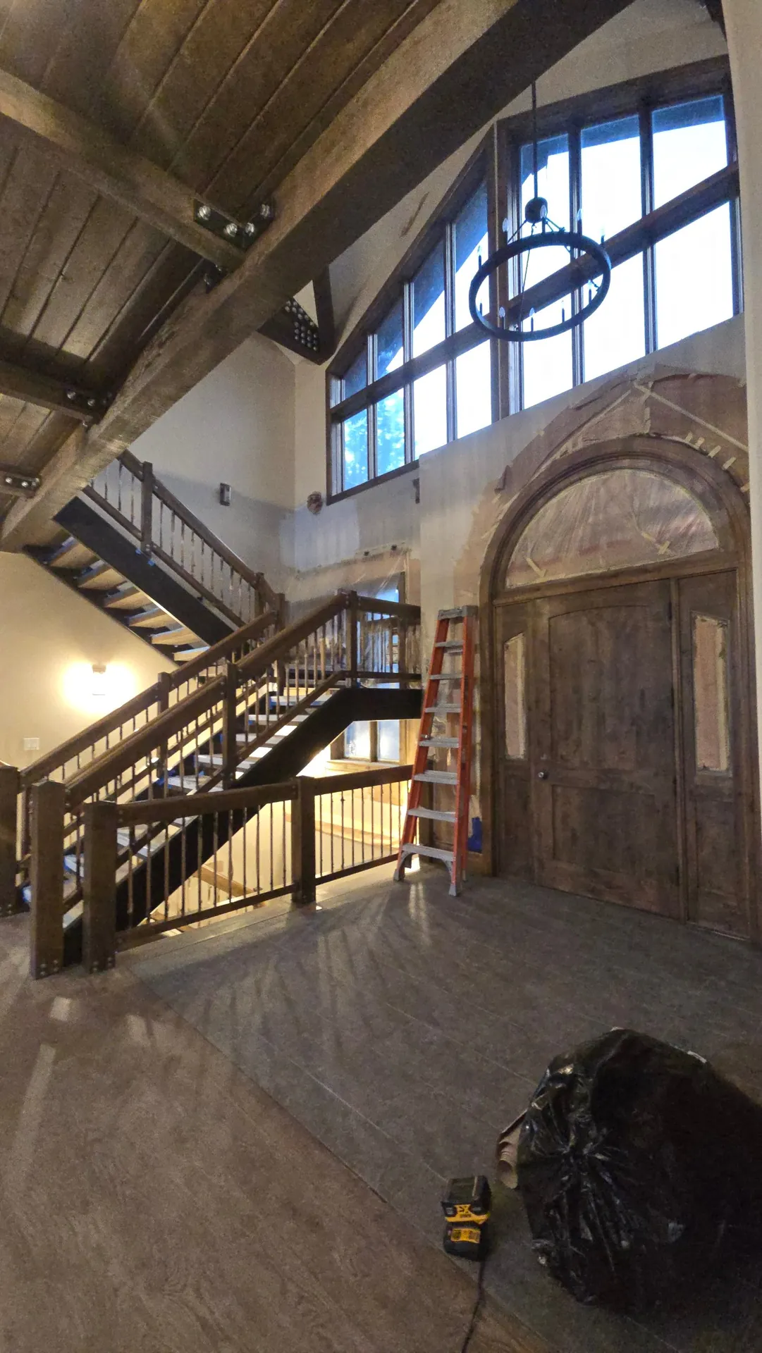 Separate staircase entry for an accessory dwelling unit in Golden, CO